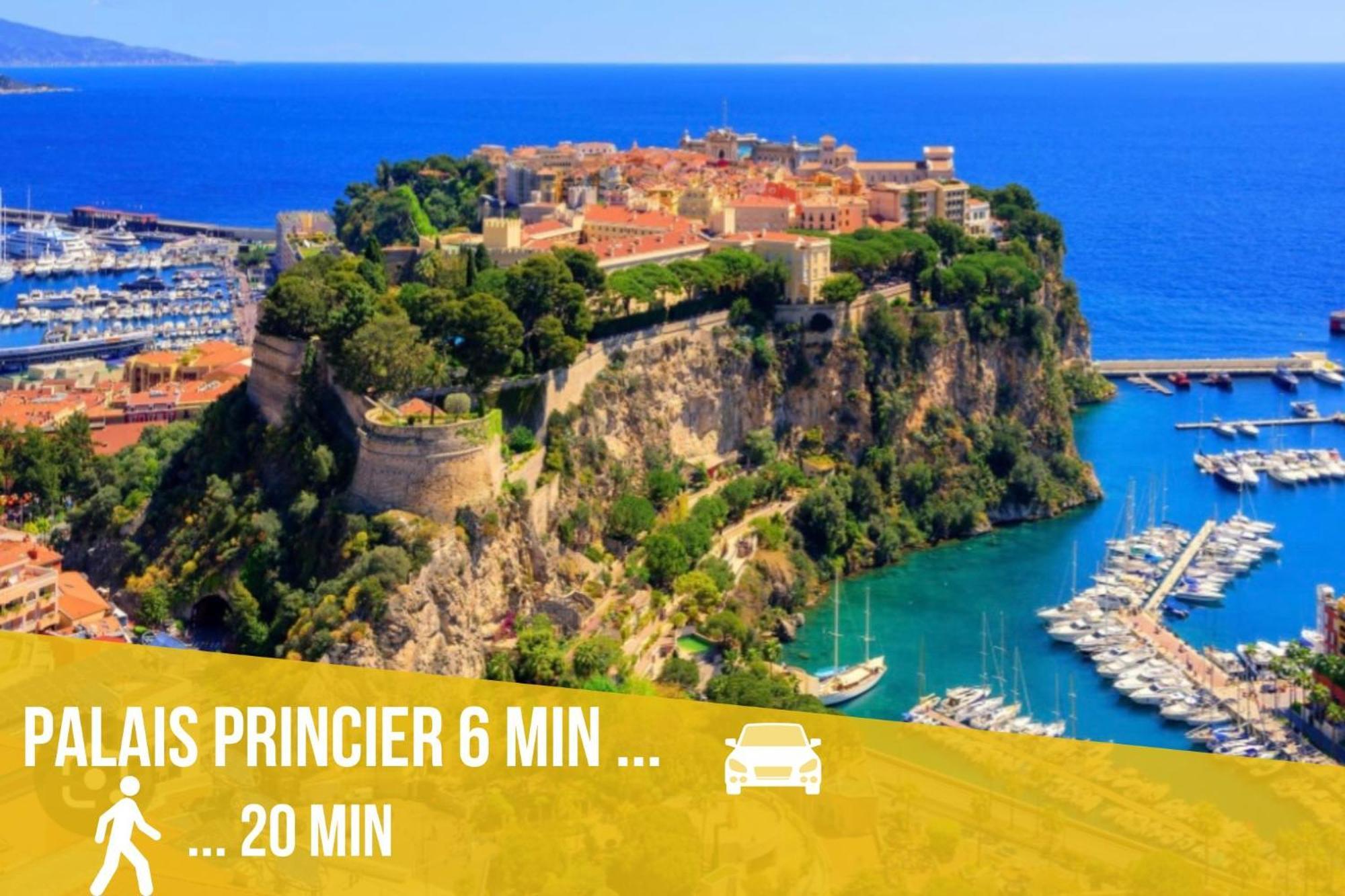Appartement Moderne Climatise Monaco Vue Mer 카프다일 외부 사진
